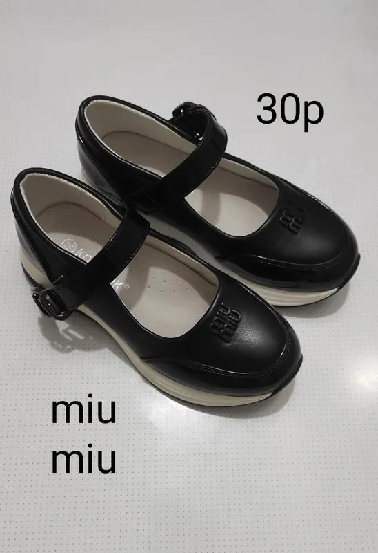 Детские туфли 30р miu miu