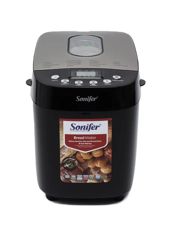 Хлебопечка Sonifer SF-4025 , Black — фото 1