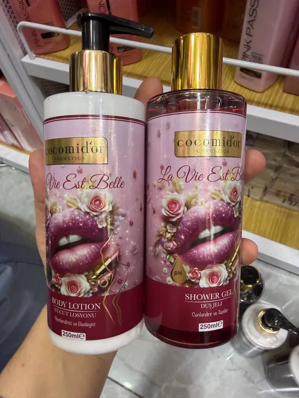 Cocomid'or Turkiya gel dush va losion