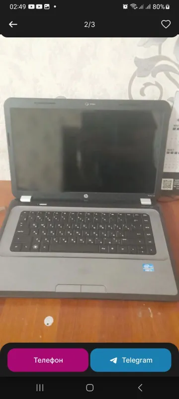 Hp noutbok 300 ta o'yin, ram 12 gb ssd 240, core i5, bonus bor — фото 2