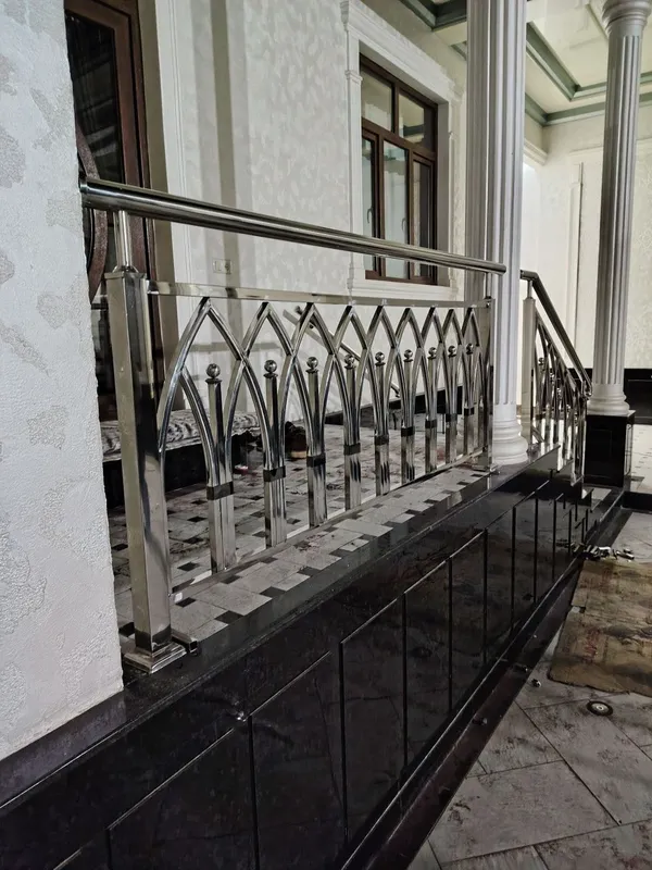 Нержавейка перила — фото 3