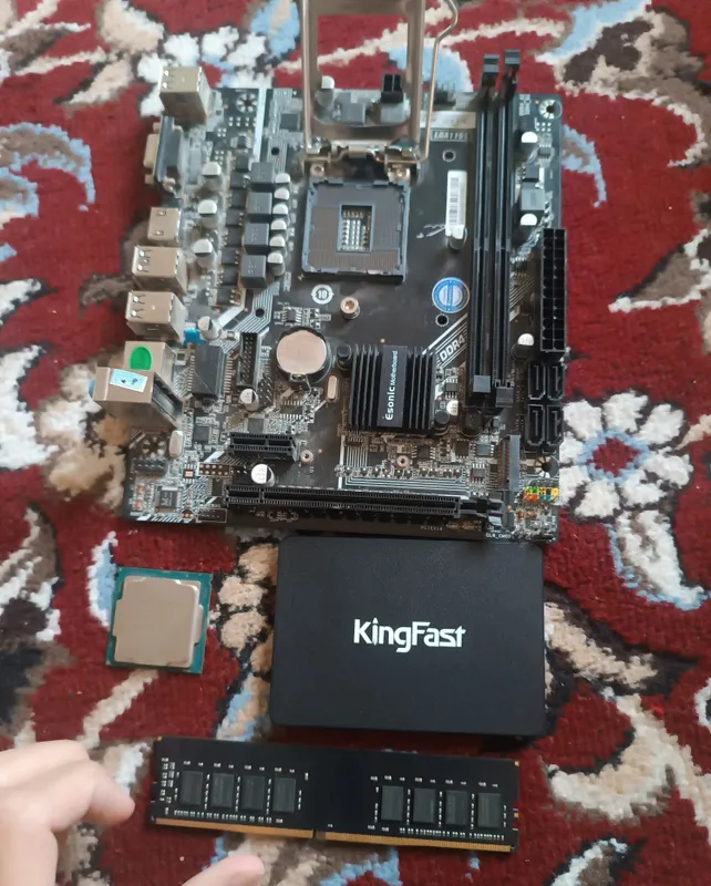 Pc komplekt plata cpu ssd ram 3m 1