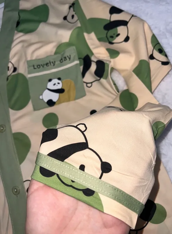 Pijama Xitoy  yangi kiyilmagan, upakovkada