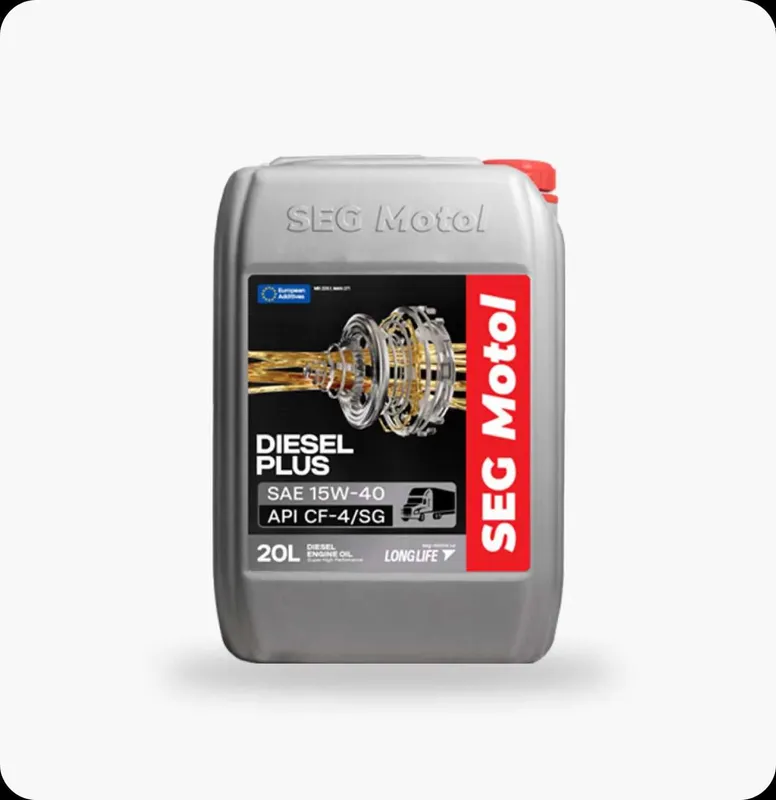 SEGMotol Diesel масло 10W-40 15W-40 20W-50 для грузовых и спецтехники — фото 2 SEGMotol Diesel масло 10W-40 15W-40 20W-50 для грузовых и спецтехники — фото 2