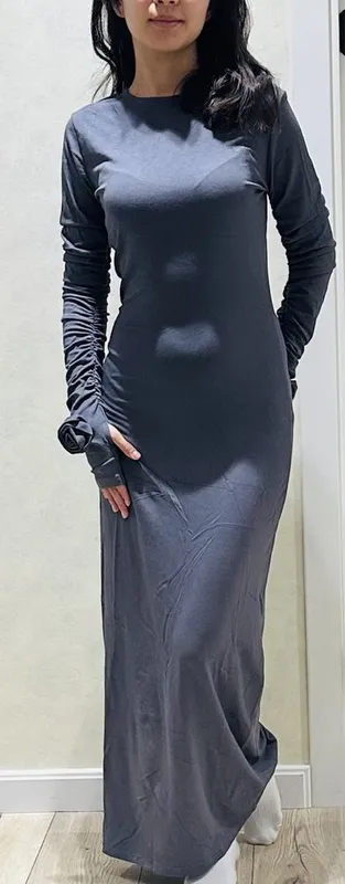 Платье с красивыми рукавами Китай