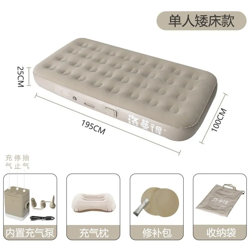 Naduvnoy matras, knopkali avtomat