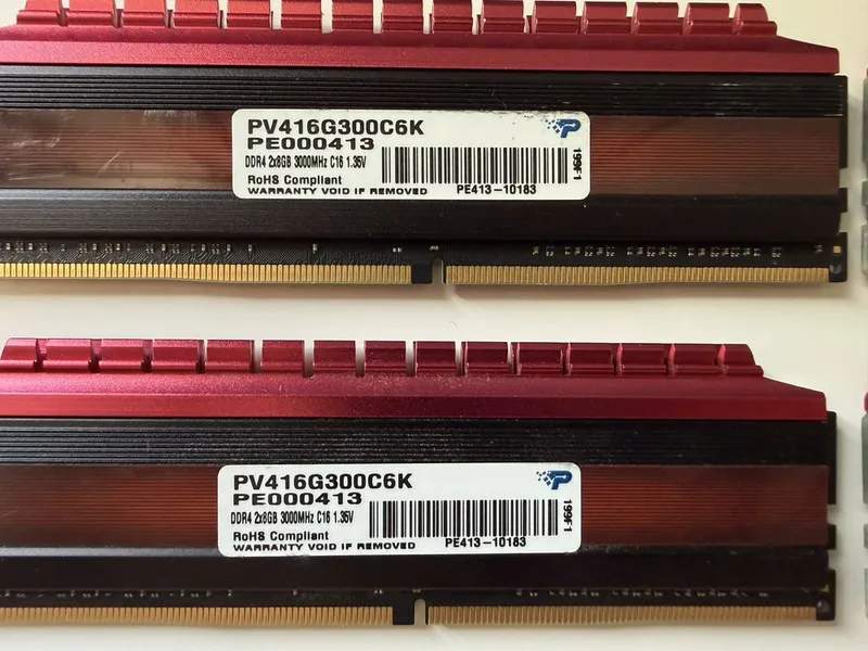 DDR4 2x8GB | 16GB | 3000MHz | 3200Hz 3