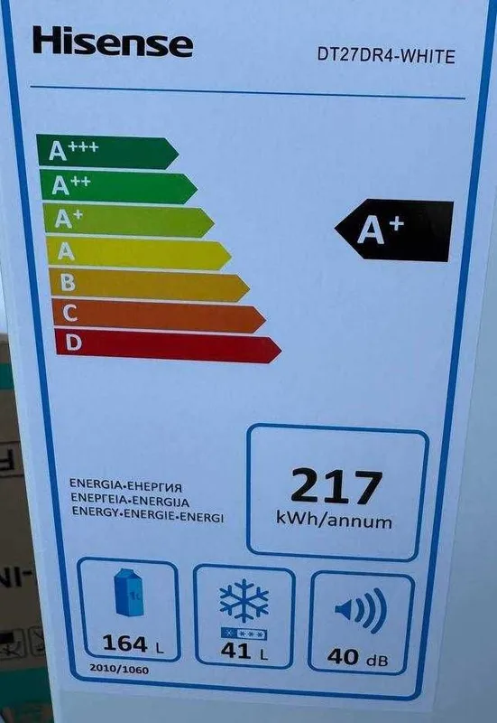 Холодильник Hisense DT27DR4 White 206 л — фото 2