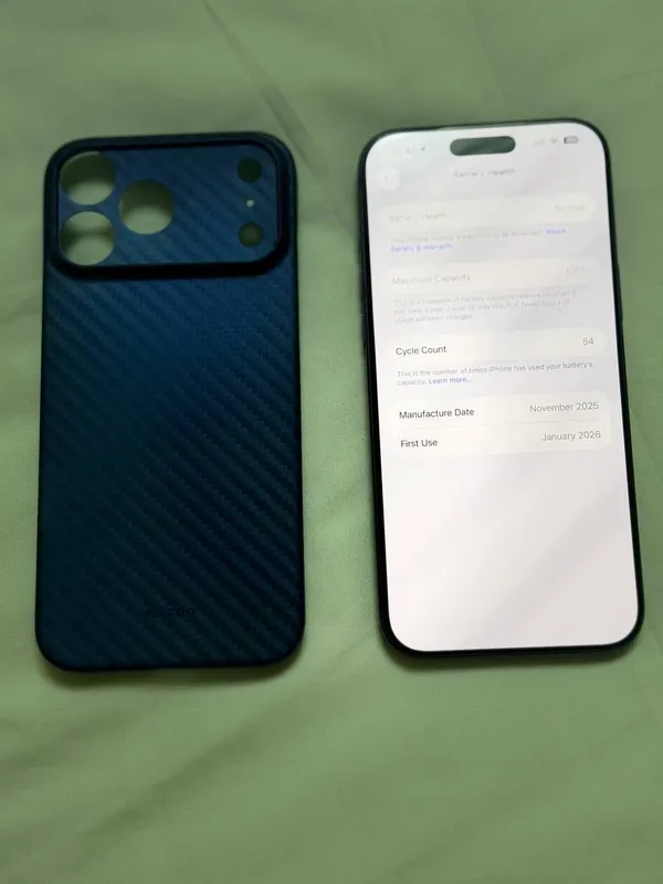 17 pro max blue — фото 3