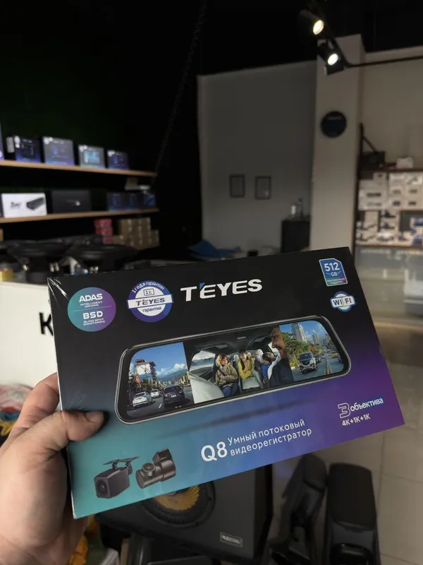 Teyes registrator zerkalo new model 3 в 1 2026 Q8 Teyes registrator zerkalo new model 3 в 1 2026 Q8