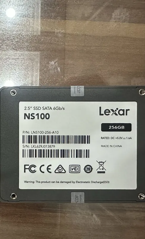 Lexar ssd 256Gb li 2.5 sata 6 Gb/s ishlashi zoʻr