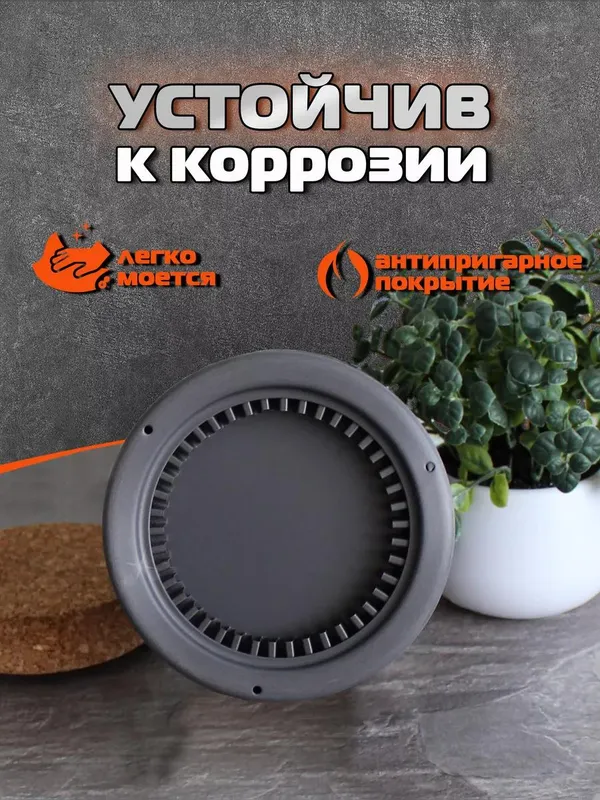 Походная кастрюля 1,5 л с теплообменником — фото 2
