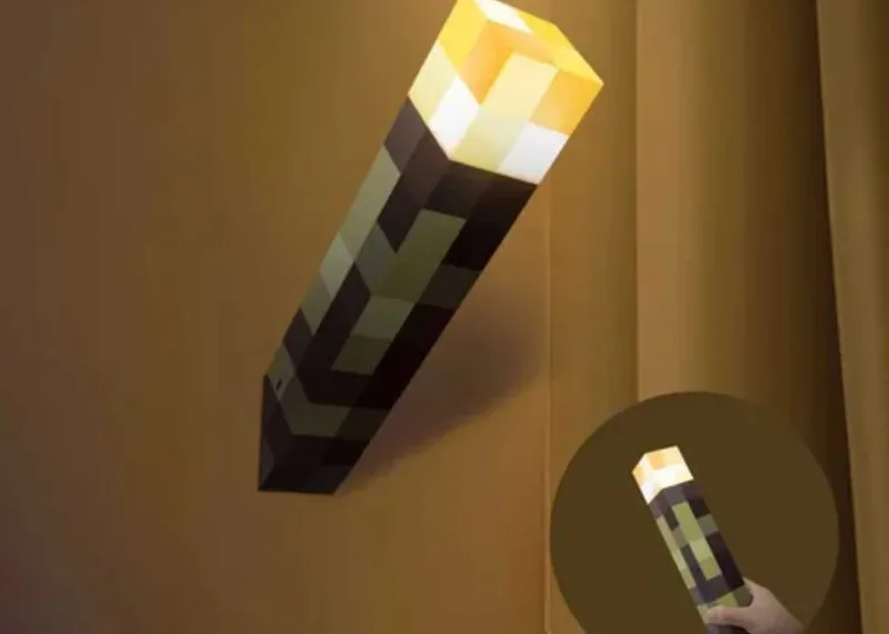 Minecraft лампа ночник — фото 1