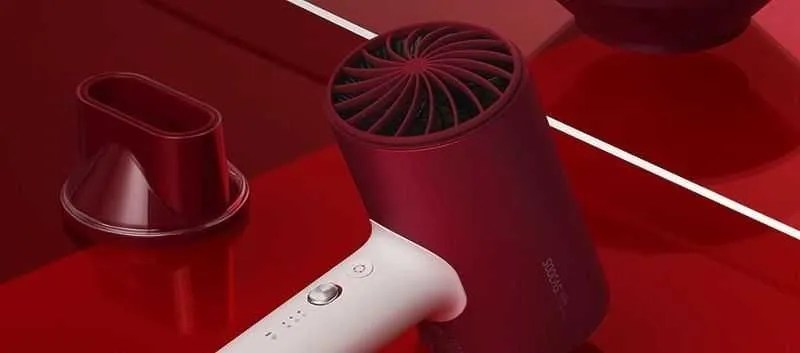 Xiaomi Soocas Hair Dryer H5 soch quritgichi (qizil) 3 Xiaomi Soocas Hair Dryer H5 soch quritgichi (qizil) 3