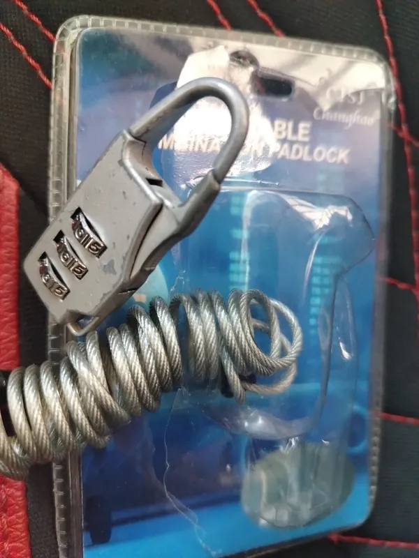 Kodli mini qulf va tros bilan 1
