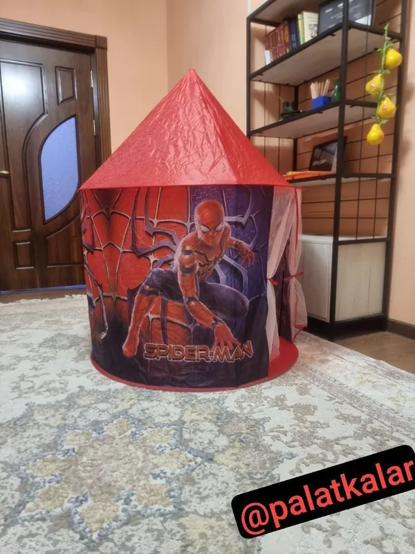 Новогодний СКИДКА Человек паук и Патрул Palatka DOMIK UYCHALAR Manzi