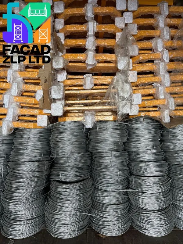 Строительные люльки ZLP-630, полный комплект, длина 6м, завод, Китай 4