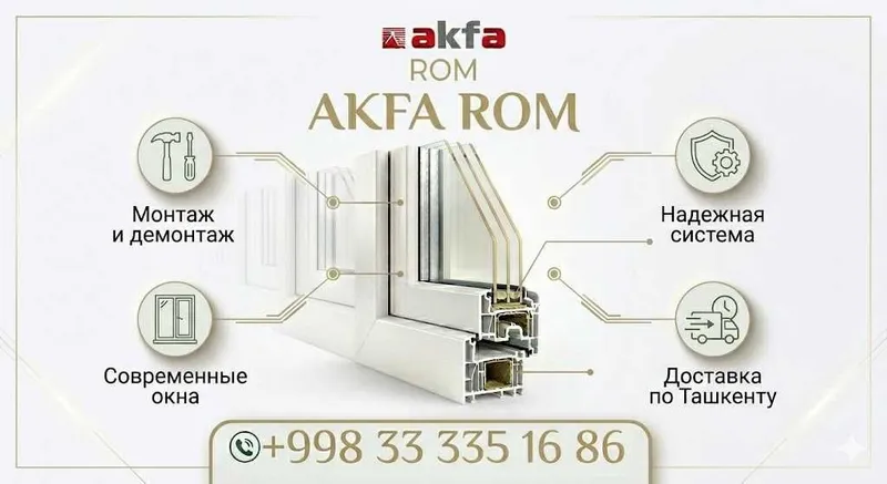 Akfa romlar eshik Пластиковые окна Раздвижные двери Фасад остекление