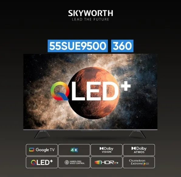 Телевизор SKYWORTH 55 SUE9350 Smart 4K (Google TV)