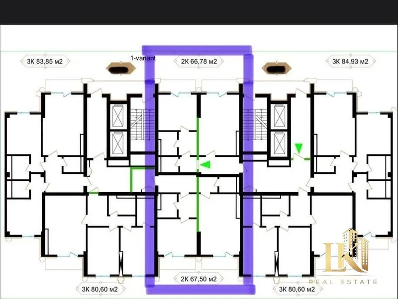Продаётся 4-комнатная квартира в ЖК Mirabad Avenue 4