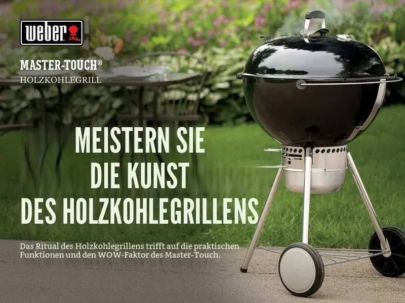 Угольный гриль Weber Master-Touch GBS E-5750 57 см с чехлом 1 Угольный гриль Weber Master-Touch GBS E-5750 57 см с чехлом 1