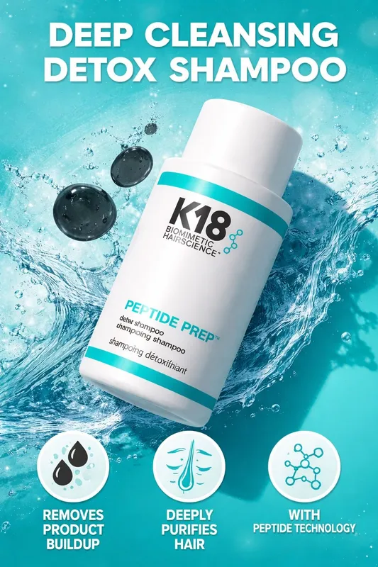 К18 PEPTIDE PREP™ detox shampoo / Шампунь Детокс с пептидами. 250 мл