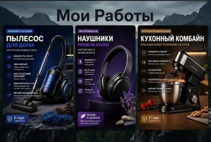 Сделаю инфографику для Uzum Market и Yandex — фото 2