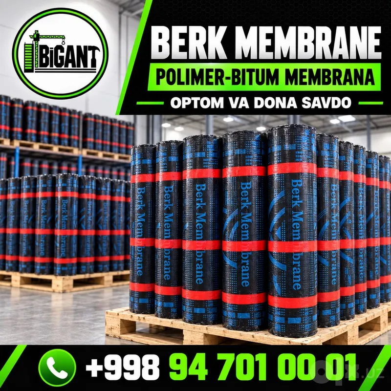 гидроизоляция изол полизол битум мастика фольгаизол BERK MEMBRANE 1 гидроизоляция изол полизол битум мастика фольгаизол BERK MEMBRANE 1