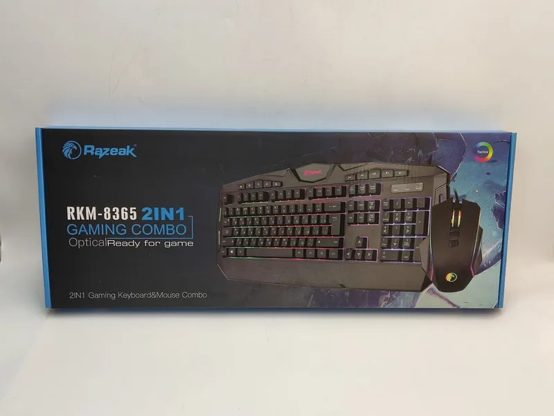 Игровая клавиатура и мышь Razeak RKM-8365 2IN1 GAMING COMBO — фото 3 Игровая клавиатура и мышь Razeak RKM-8365 2IN1 GAMING COMBO — фото 3