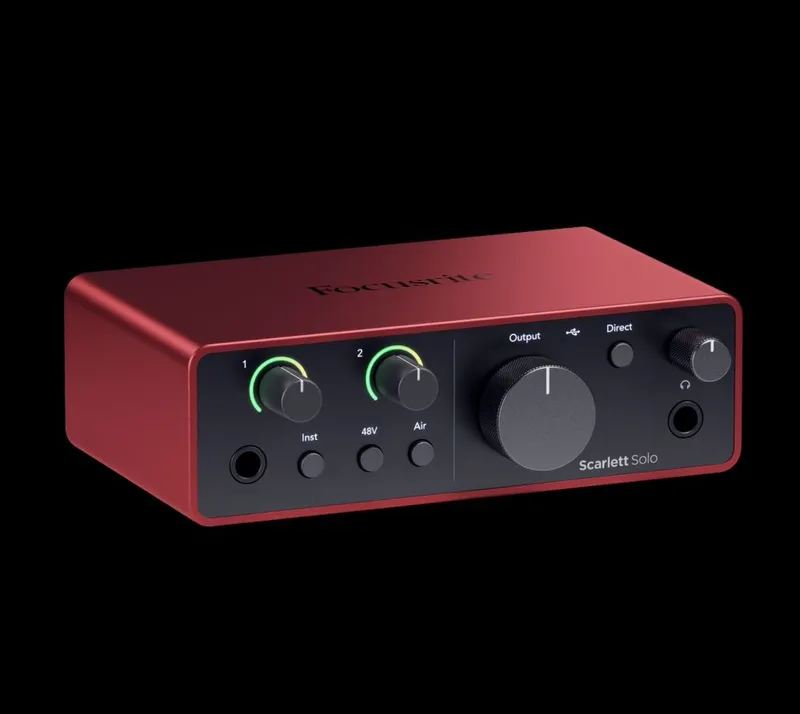 Focusrite Scarlett Solo 4th Gen