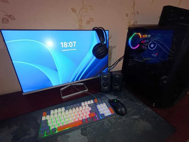 Компьютер. Отличный ПК для игр и монтажа + Монитор HP 27" в комплекте 4