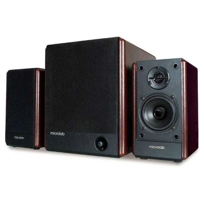 колонки Microlab M-113BT / 2.1 / 24W RMS (7*2+10W) with Bluetooth 4.0