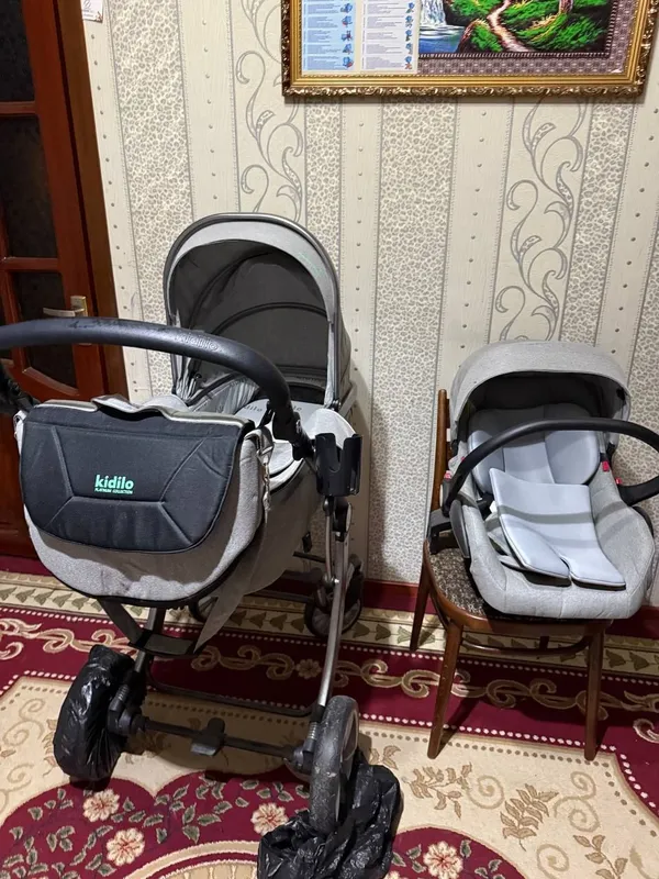 Bolalar kolyaskasi kidilo 2 taksi 1 da