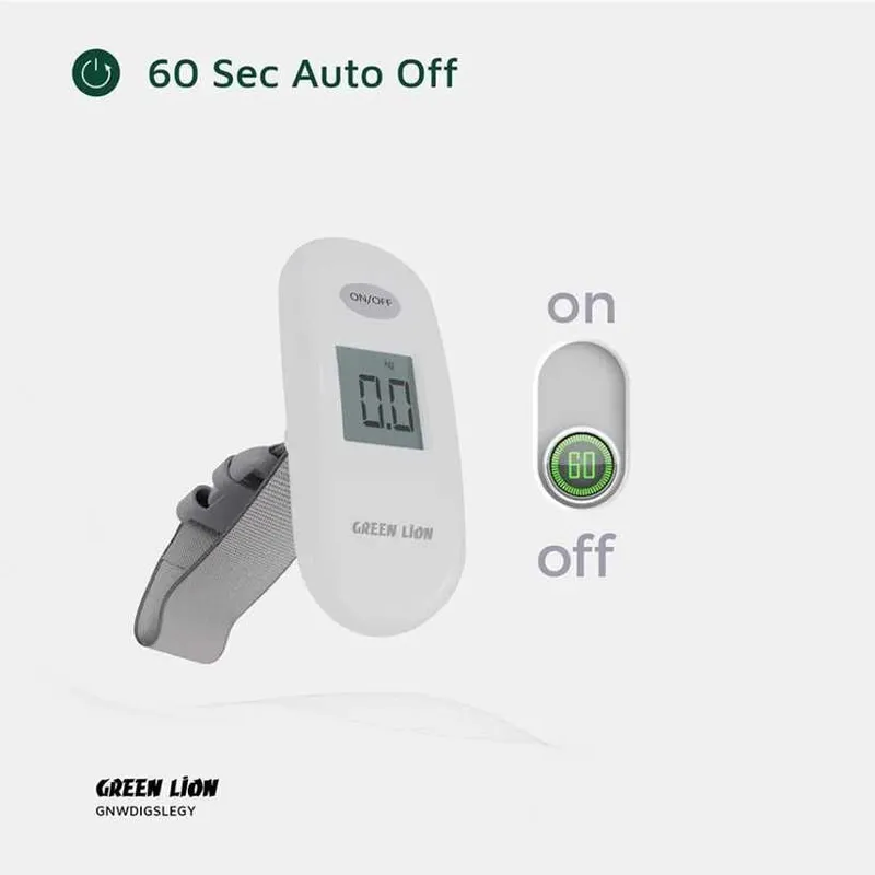 Green Lion Digital Luggage Scale Дорожные ручные весы для багажа — фото 4