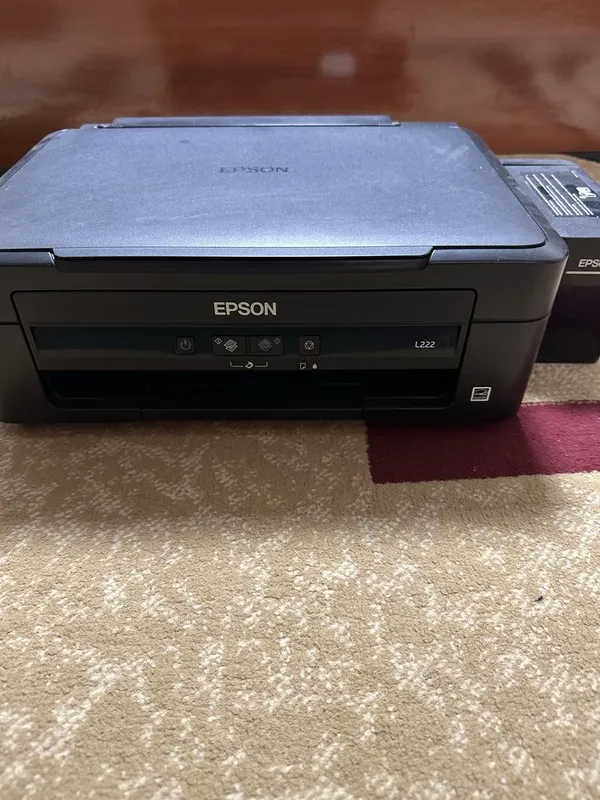 Цветной принтер / МФУ 3 в 1 EPSON L222 с СНПЧ. 2 Цветной принтер / МФУ 3 в 1 EPSON L222 с СНПЧ. 2