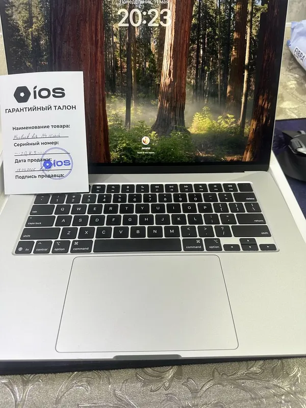 Macbook air m4 15inch silver 2
