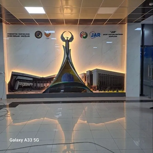 Наружная реклама Tashqi reklama bo'rtma xariflar