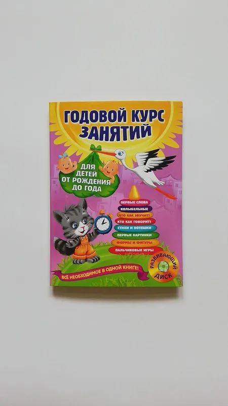 Годовой курс занятий (0–1 год)