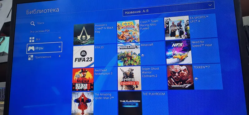 Playstation 4. Slim 500 GB + игры топовые — фото 1