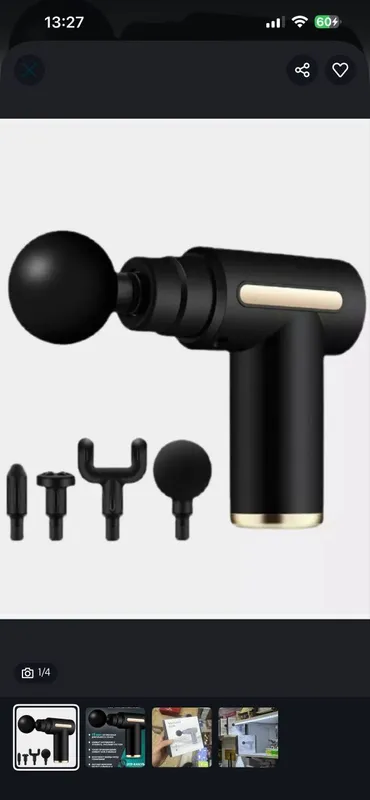 Massage Gun aparat massaj qilish uchun Yengi ochilmagan assartiment b