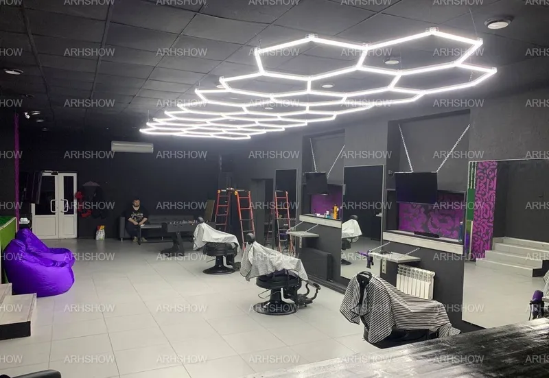 LED Соты освещение для Barbershop/Led chiroq — фото 6