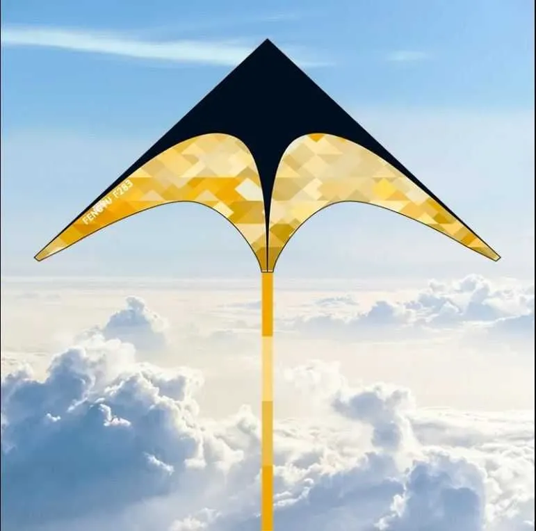 Воздушный змей (Varrak, Варрак) «Sky Ray» 1,8 м с катушкой (4 дизайна) — фото 4