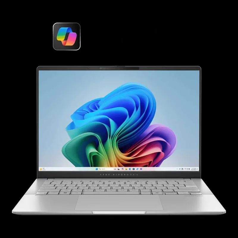 Asus Vivobook S14 AMD R5 220/DDR5 16GB/SSD NVME 512GB/Display 14' OLED — фото 1