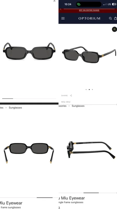 MIU MIU brendining original quyosh ko‘zoynagi 2 MIU MIU brendining original quyosh ko‘zoynagi 2