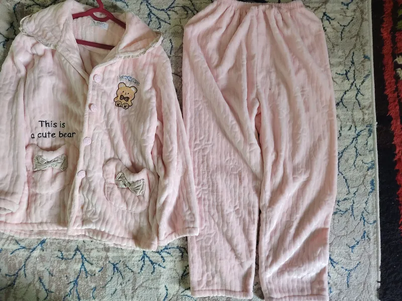qishga mexli pijama
