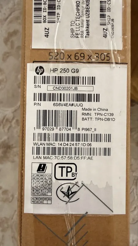 Ноутбук HP 250 G9 i7 6 Ноутбук HP 250 G9 i7 6