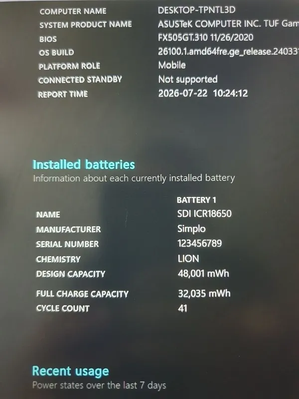 Asus Tuf Gaming i5-9300H GTX 1650 6