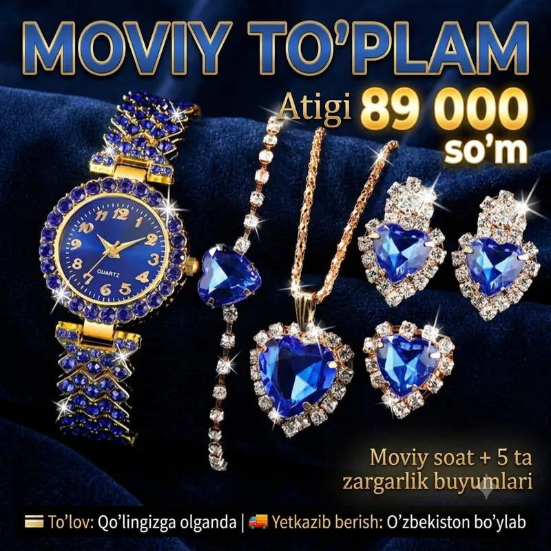 Moviy Toplam Ayollar uchun!