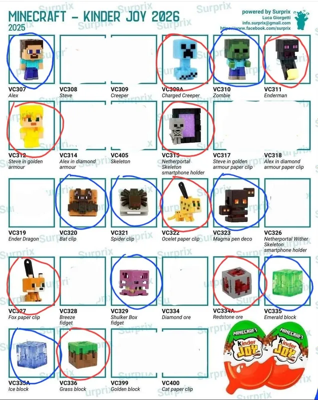 Игрушки из киндеров