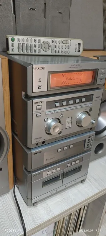 Музыкальный центр Sony MHC-NX3AV с пультом ,с блютуз 8 Музыкальный центр Sony MHC-NX3AV с пультом ,с блютуз 8
